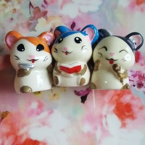 Rare Anime Hamtaro Hamster Animal Kawaii Cute Lot